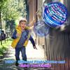 Rotating Magic Flying Ball Toys USB Rechargeable Stress Relief Toys Built-in RGB Lights Great Gift for Kids Adults Outdoor