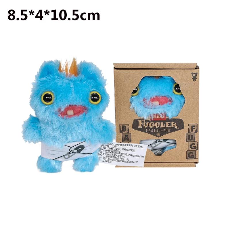 Pluszowa zabawka Fuggler Śmieszny Brzydki Potwór Fuggs Seria Dzieci Pan Igiełka Munch Wściekły Królik Szeroko Otwarty Dziwak Pluszowa Lalka Prezent Miękka Zabawka 9CM