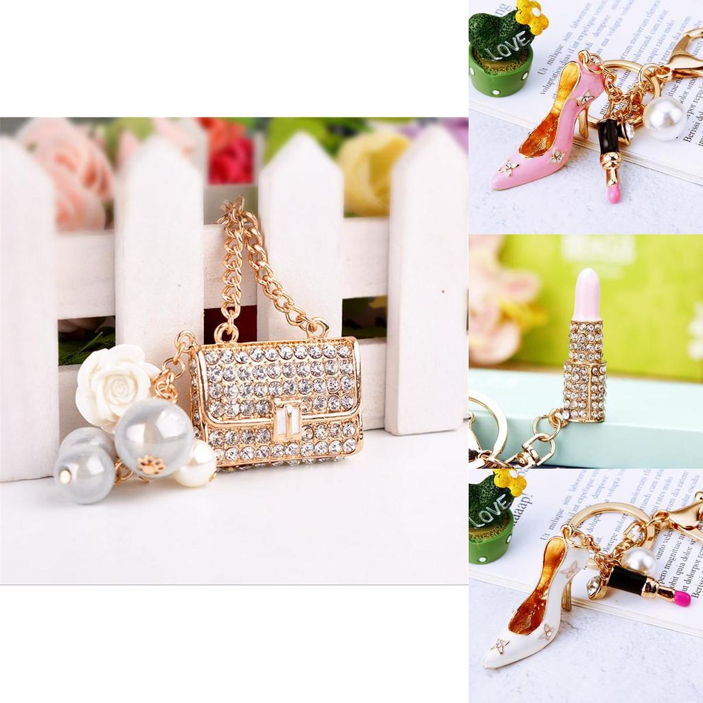 Fashionable High Heel Shoe Keychain Decorative Keyring Perfect For Birthdays And Celebrations