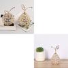 Crystals Fruit Statues Natural 3D Statues Decorations Fruit Collection