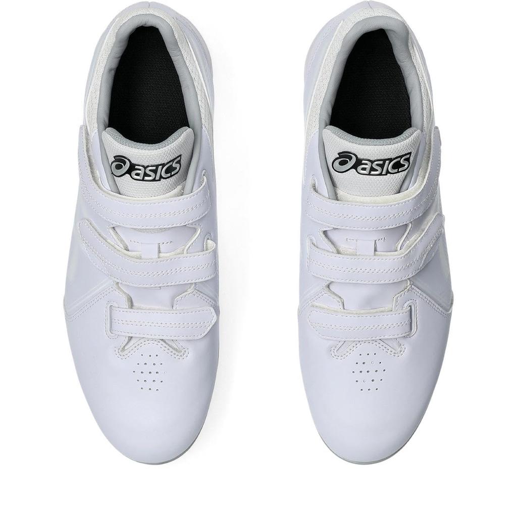 Baseball Metal Spikes NEOCONNECT MG 1123A056 Unisex 110 cm [Asics] (White/White) 26.0 2.5E