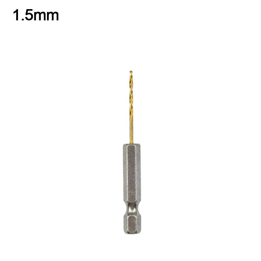 1.5-6.5mm Twist Drill Hexagonal Handle Drill Bit New Drilling Tool
