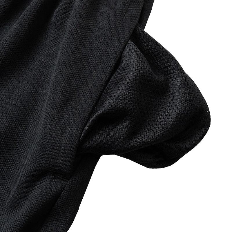Nike Pantaloni scurți casual confortabili respirabili pentru antrenament cu imprimeu logo color block pentru copii Negru FV0269010