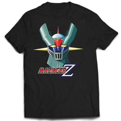 Men T Shirt Mazinger Z Anime Movie Robot Printed Short Sleeve Casual Pure Cotton Clothes Big Size 6XL Loose Tops Man Women Tees