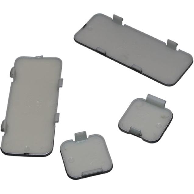 

Крышка багажника 2 шт. Крышка рейлинга багажника на крышу автомобиля Замена торцевой накладки Подходит для Toyotaa Highlander 2015-2021 Аксессуары Полезность (цвет : 1