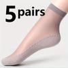 Ice Breathable Socks - Pantyhose, Women's Socks, Spring/Summer/Autumn, Sweat Absorbing and Anti Slip Bottom, Anti Hook Silk Medium Thin Version