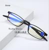 TR90 Anti Blue Light Reader Reading Glasses Women Men Ultralight Portable Presbyopia Spectacles +1.0 1.5 2.0 2.5 3 3.5 4 Gafas