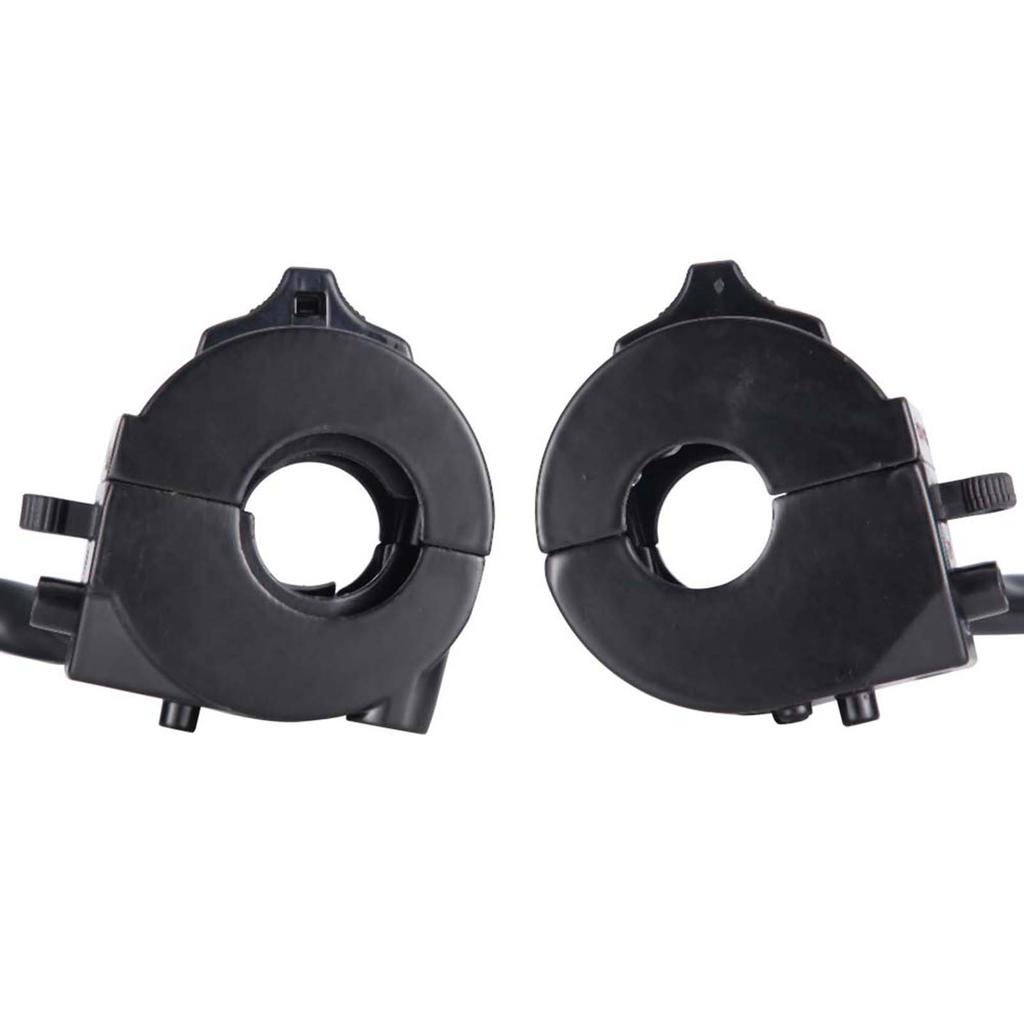 Pair of Universal 22mm Motorcycle Handlebar Switch Control Left & Right Side Horn