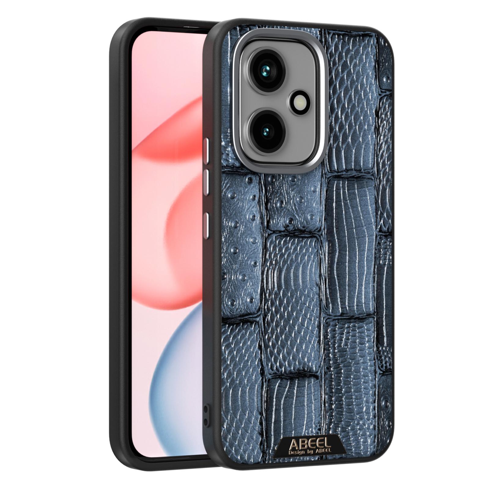 

ABEEL For Honor 400 5G (Global) Case Compatible with MagSafe Beast Texture Micro-Embossing Back Cover Blue