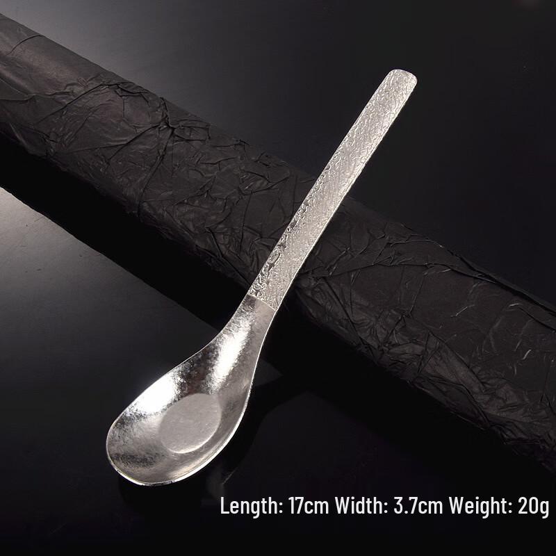 Суповая ложка из хрусталя Wutuo в форме слитка с ледяным цветком