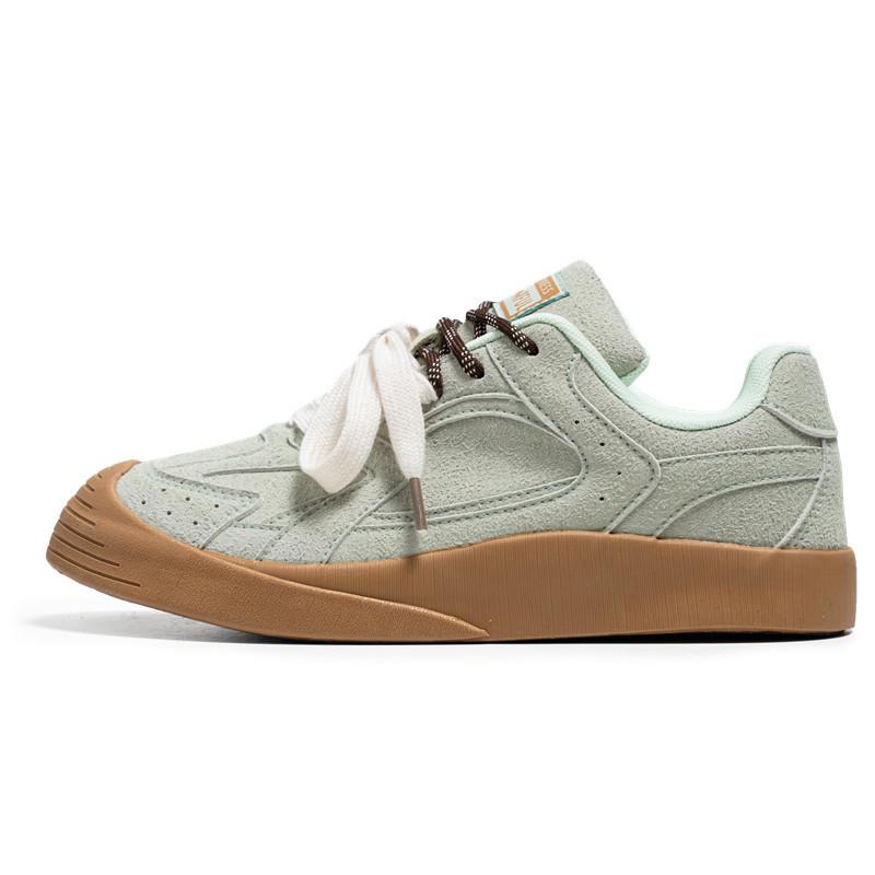 Fashion Retro Fashion Vulcanized Shoes for Men Women Comfort Suede Leather Casual Sneakers Men Lace-up Designer Shoes Zapatillas Hombre