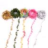 Simulate Leaf Garland String Light Flexible Copper Wire Artificial Leaves Lamp for Christmas Wedding Party