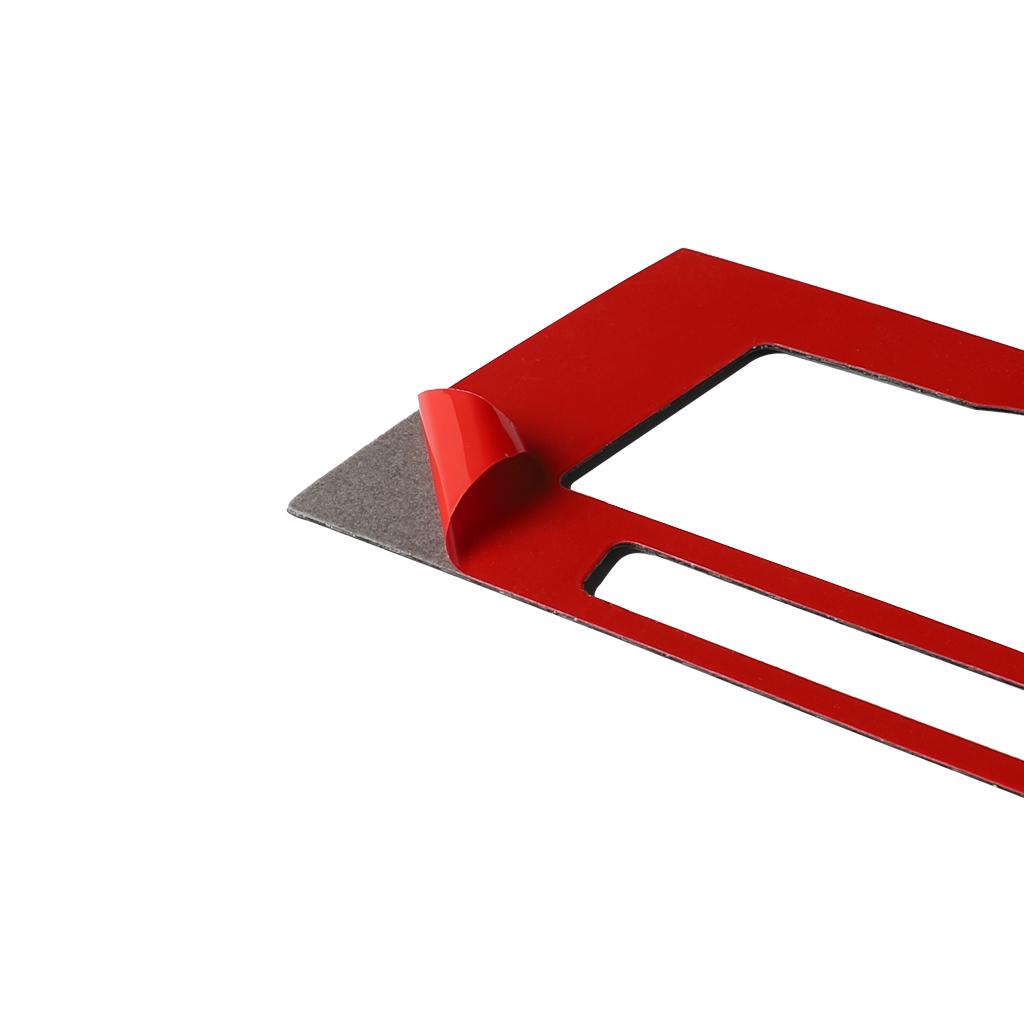 For BMW 5 Series F10 2011-2017 Carbon Fiber Central CD Air Conditioning Control Panel Trim Cover Car Interior Decoration