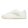 Anta Lifestyle Series Synthetic Leather Casual Non-Slip Lightweight Durable Low-Top Skate Shoes Women Sneaker White Blue 122128062-4