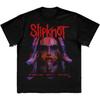 Slipknot 2024 Austin Tour Glitch Art Vintage T-Shirt, Unisex Nu-Metal Fan Streetwear Tee, 100% Cotton Casual Short Sleeve Top