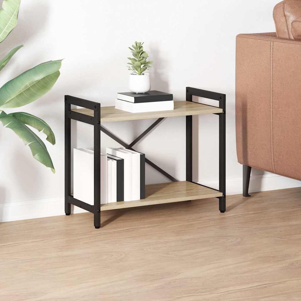 Bookshelf Sonoma Oak 60 x 30 x 50 cm Particleboard
