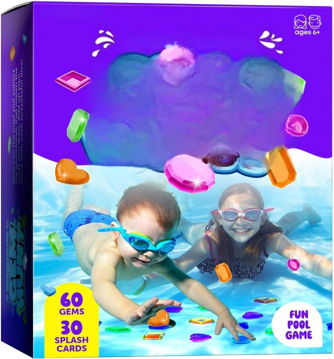 Kids Pool Number Diving Toys - Floating Sinking Number for Swimming Pool, Bath Time, Beach - Fun Toys for Toddlers Kids Ages 3+ One Size
