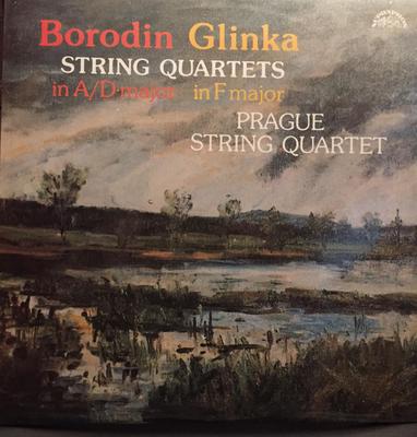 LP Record BORODIN GLINKA PRAGUE STRING QUAR  String Quartets In AD Major and In 1111372122 SUPRAPHON 1983 Czechoslov Classical Used