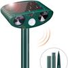 Repellente Ultrasuoni Solare per Roditori e Serpenti con Luce Stroboscopica per Uso Esterno