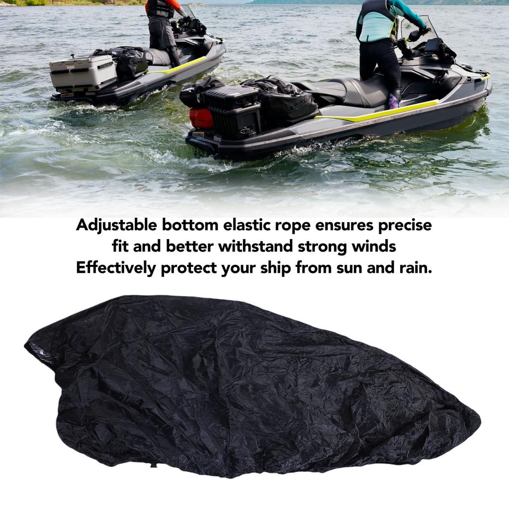 Watercraft Cover Waterproofing 210D Oxford Trailerable Boat Protective Cover Replacement For FX HO FX Cruiser HO FX