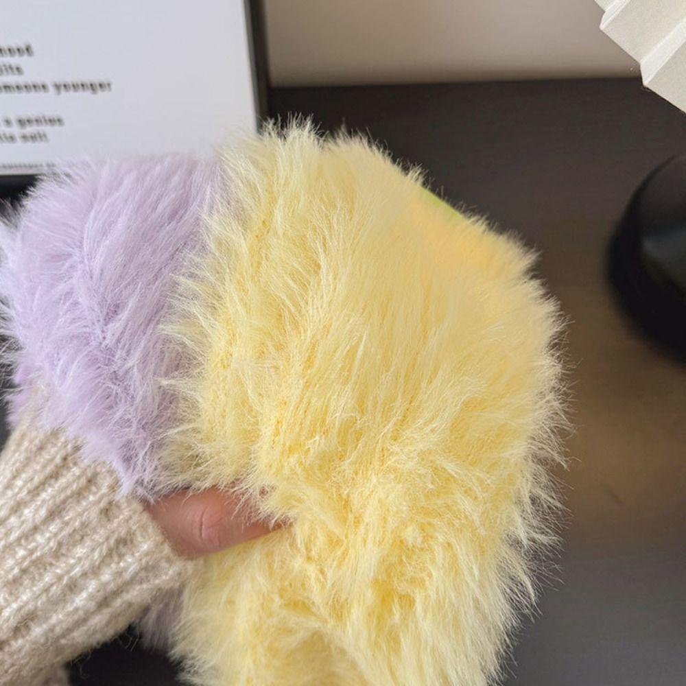 Cartoon Funny Tube Socks Plush Furry Plush Sock Cute Floor Stockings Women  Gifts