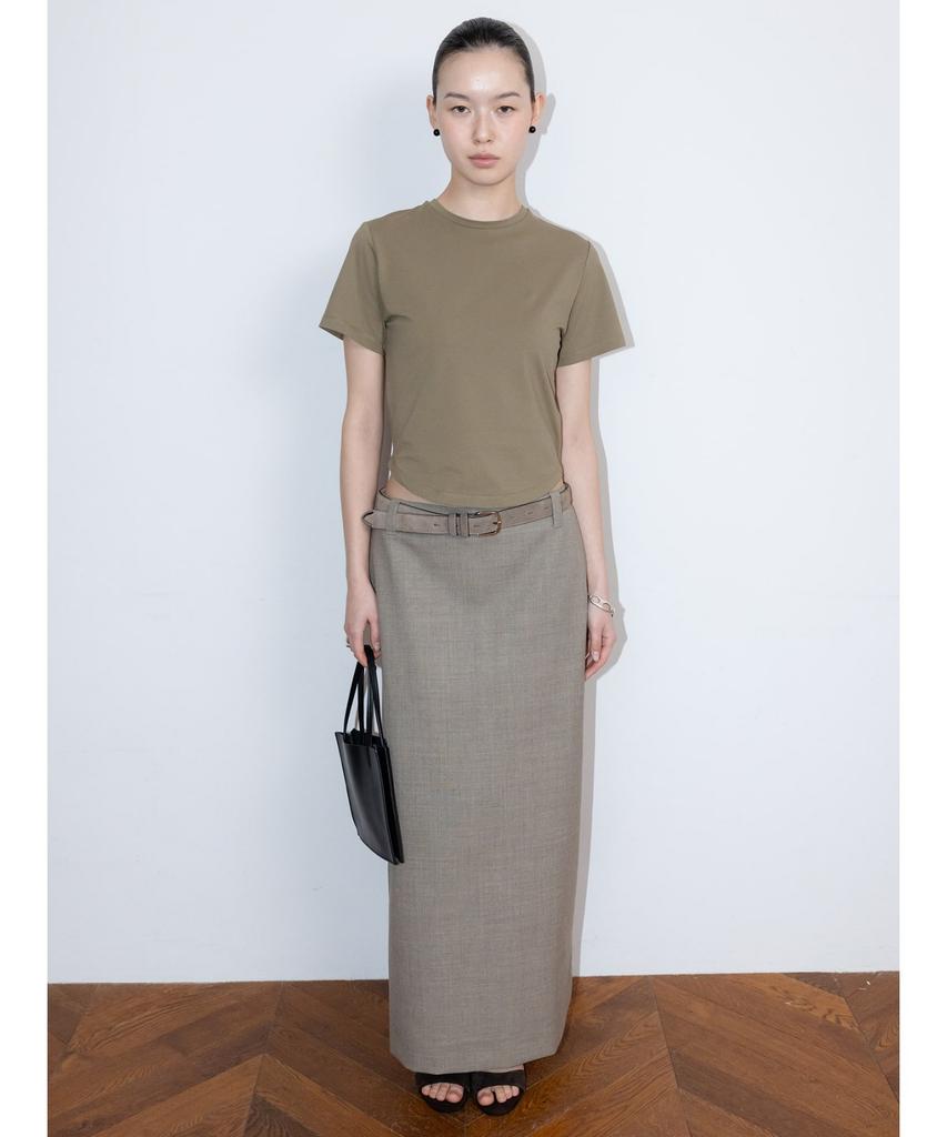 Diaepeocheo 90S Jo H Line Skirt Beige (Ta6227A10A)