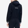 FILA Solid Color Casual Knit Hoodie Women outerwear Black F11W229501F-BK
