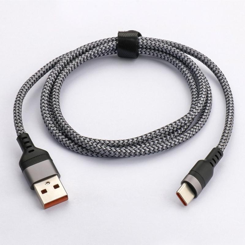 

1Pc USB TYPE C Cable 5A Super Fast Charge Cable for Android USB C Extension Cable for Samsung Oneplus Universal