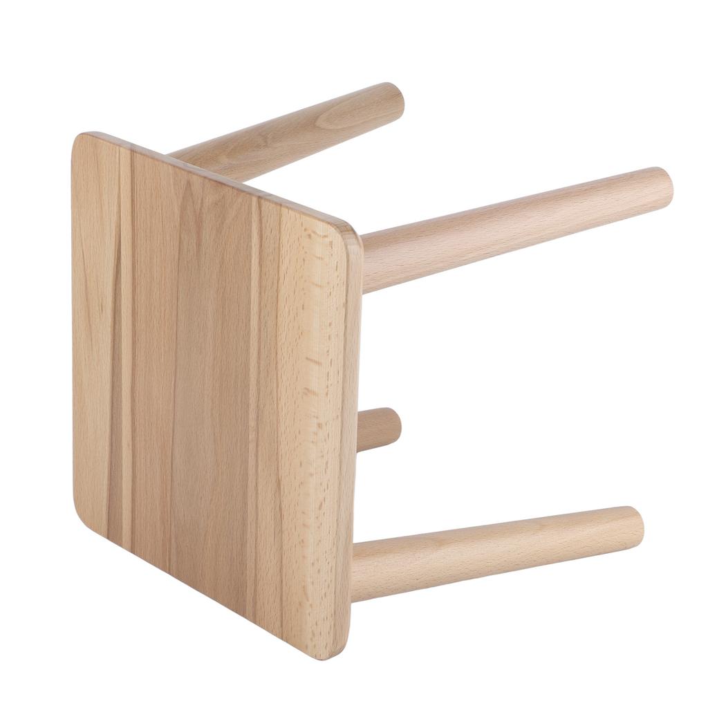 Scaune de uz casnic multifuncționale din lemn, Scaun mic drăguț, Scaun pentru copii, Mobilier DIY, Scaun din lemn pătrat