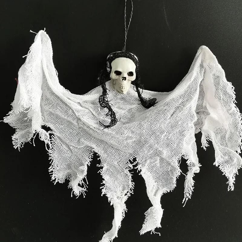 New Arrival 30cm Halloween Hanging Ghost Huanted House Decoration Grim Reaper Horro Props Home Door Bar Halloween Decorations