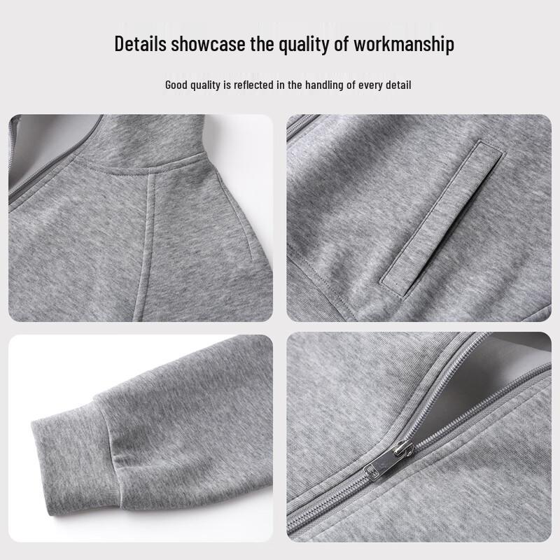 Handu Yishe Women's Relaxed Fit Stand Collar Sweatshirt