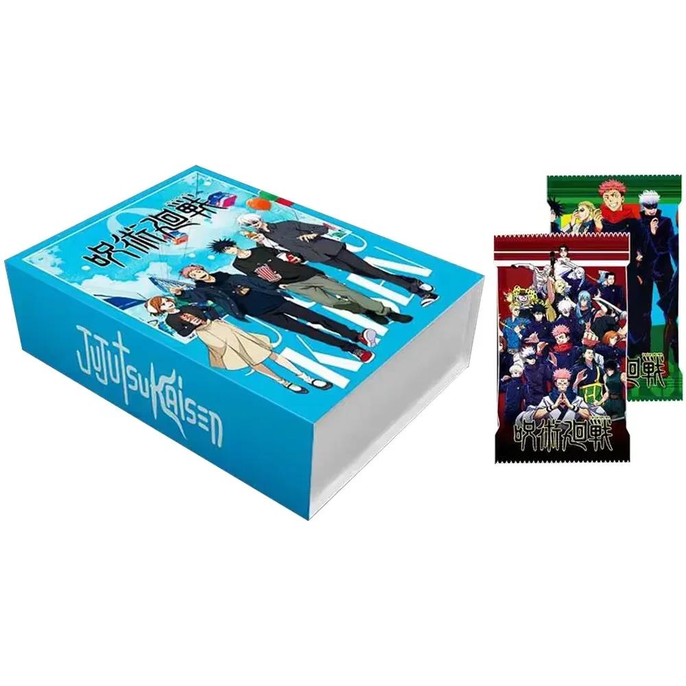 Jujutsu Kaisen Card Gojo Satoru Fushiguro Megumi Itadori Yuji Warlock Comic Theater Card SKP NP Collection Card Toy Kid Gift