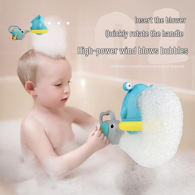 Shark & Crab Bubble Maker Bath Toy for Kids