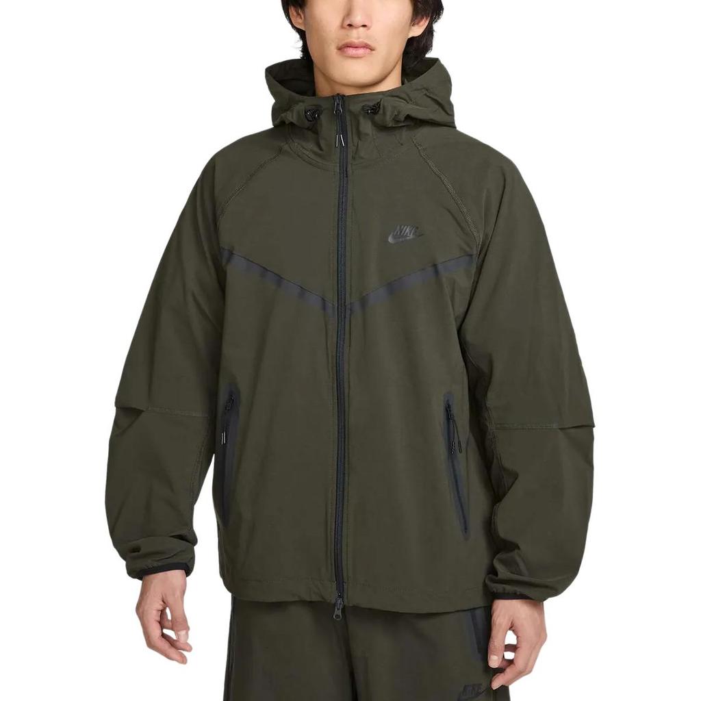 Nike Sportswear FW25 Fashion Comfortable Versatile Hooded Jacket Men Jacket Dark-Green HM7152355
