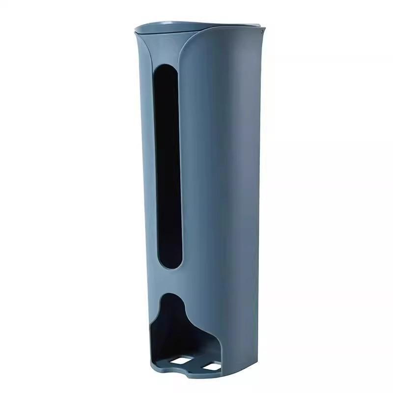 Dispenser Porta Sacchetti di Plastica da Parete Grande Capacità Estraibile Organizer per Sacchetti della Spesa per Armadietto della Cucina Stoccaggio Domestico