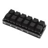 Black Red Axis 12 Keys Small Keyboard Mini Keyboard Copy Key Custom SayoDevice Shortcuts One Pa S3Y5