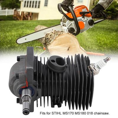Engine Motor 38MM Cylinder Piston Crankshaft for STIHL MS170 MS180 018 Chainsaw