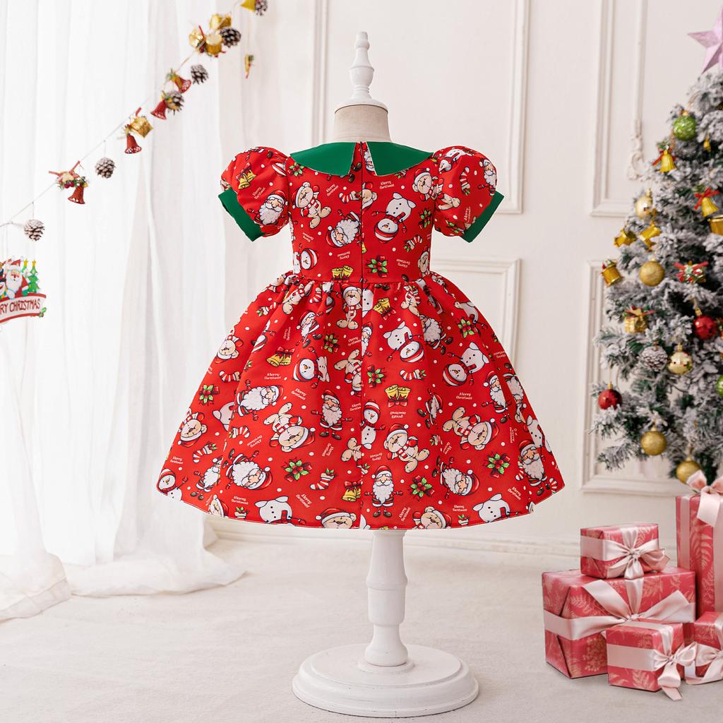 Summer Wedding Flower Girls Dress Toddler Baptism 7st Birthday Dress Baby Girl Clothes Princess Wedding Party Kids Costume