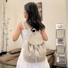 Nylon Travel Backpack Korean Style Student Schoolbag Simple Drawstring Backpack  Teenagers