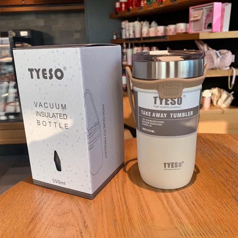 Double-layer Thickened Anti-fall Coffee Mug, Travel Car Thermos, 550/700ml New Fashion Stainless Steel Thermos, Gift