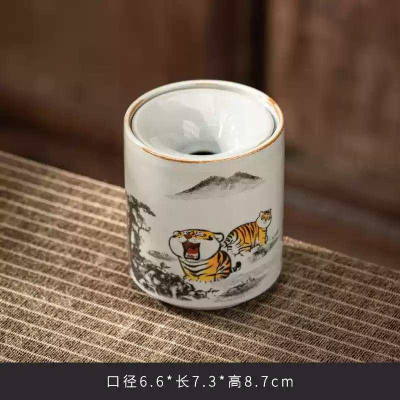 ashtray anti-odor and anti-smoke ashtray Creative home living room anti fly ash smoke smell covered office Ceramic ashtray
