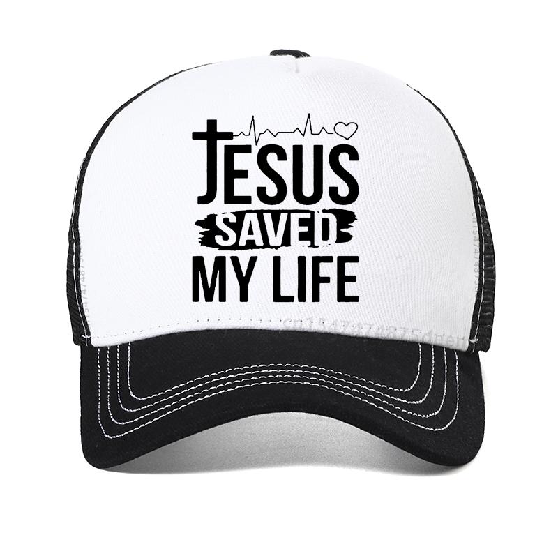 Summer Printed Jesus Saved My Life Dad Hat I Belong To Jesus Tletter Print Baseball Cap Christ Religion Christian Faith Hats