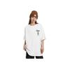 Li-Ning X Disney Skateboard Series Cute Oswald Print Loose Round Neck Short Sleeve T-Shirt Unisex Tops Off-White AHST311-5