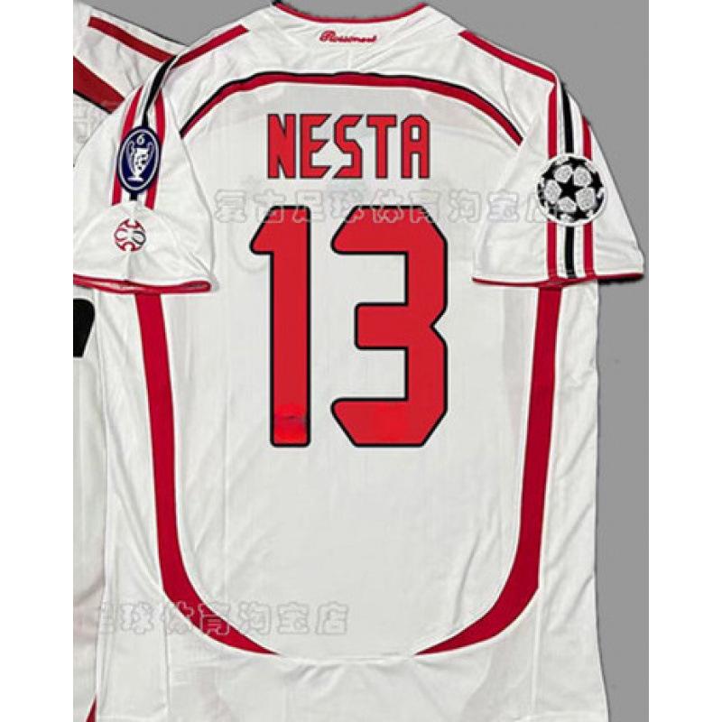 Vintage Jersey Football Jersey Beckham Zidane Messi C Ronaldo Classic Championship Jersey