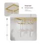 Wine Glass Rack - Upside Down Red Wine Goblet Hanging Storage & Home Decor