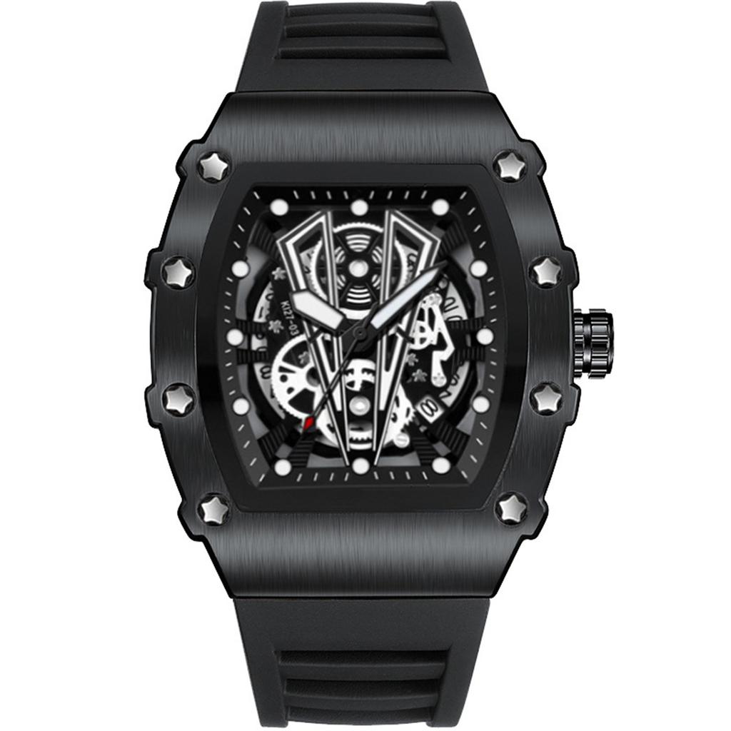 Men's Waterproof Luminous Running Alarm Clock Watch