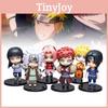 Detailed 9.5cm Naruto Pvc Figurine Collection Including Naruto Hinata Jiraiya Gaara
