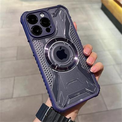 Протиударний гібридний бампер для Magsafe Magnetic Wireless Charging Case для iPhone 11 12 13 14 Pro Max Plus Hard Clear Phone Cover