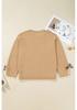 2025 Winter Plus Size Women's Versatile Bow Knit Sweater