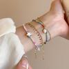 Sweet Drip Miyuki Bead Double-Layer Bracelet: Elegant, Versatile Hand Jewelry for Women’s Commuting Fashion